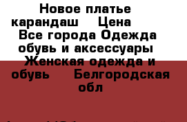 Новое платье - карандаш  › Цена ­ 800 - Все города Одежда, обувь и аксессуары » Женская одежда и обувь   . Белгородская обл.